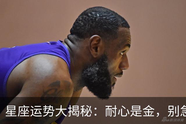星座运势大揭秘：耐心是金，别急躁哦！